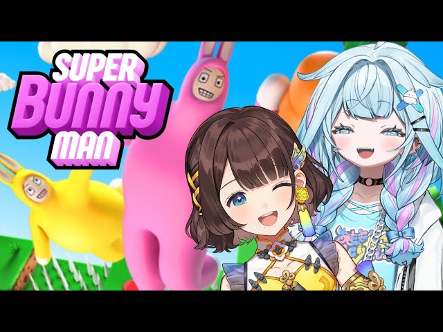 【SUPER BUNNY MAN 】#ろろめろ 1時間で何処までいく？ 【水宮枢／司賀りこ】のサムネイル