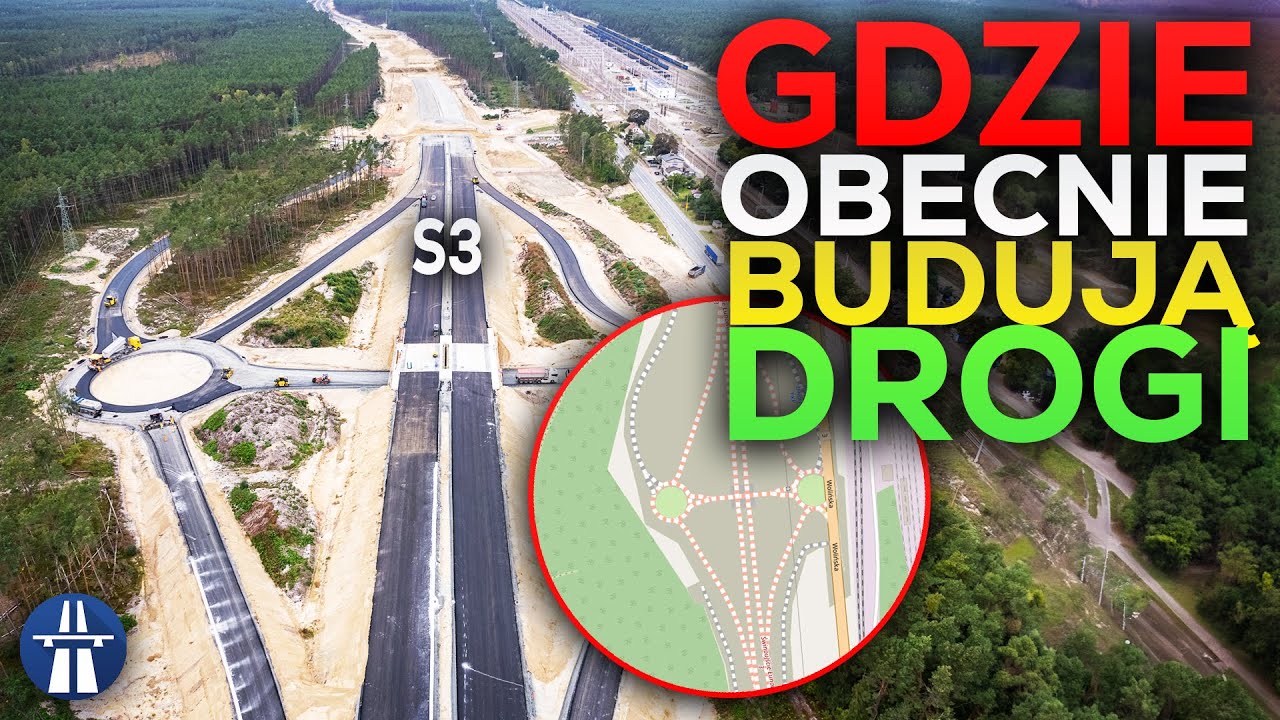 Budowane autostrady i drogi ekspresowe w 2024 roku