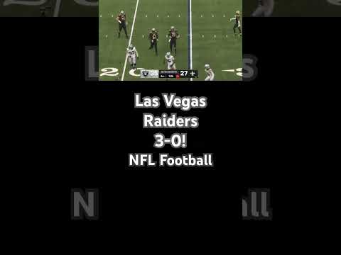 Las Vegas Raiders are now 3-0 to start their season! Checkout these last quarter highlights.