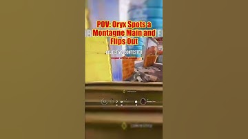 Oryx Spots a Montagne Main and Flips Out