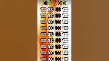 Find 👉 010 odd number puzzle 🧩 iq test 🧠 math reasoning puzzle 🧩 #mathematicspuzzles #iq #mathspuzz.