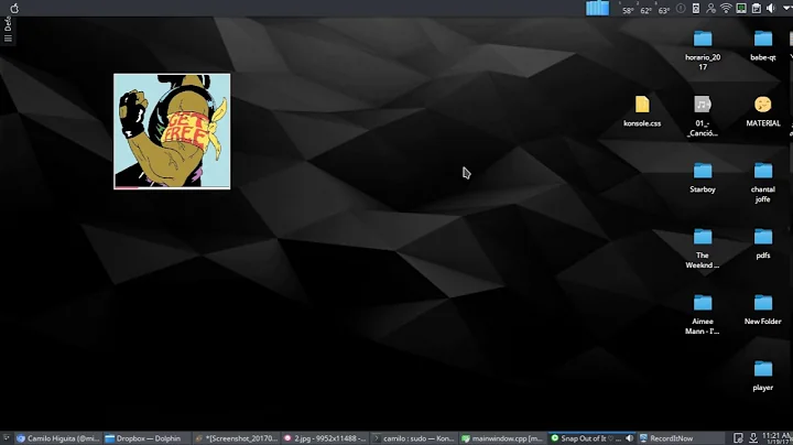 Babe Qt Music player progress - mini mode ;)