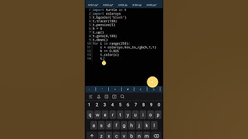 Python turtle graphic design😜😜🥰🥰 || python coding status 😍😜 #shorts   #programming  #turtle  #python