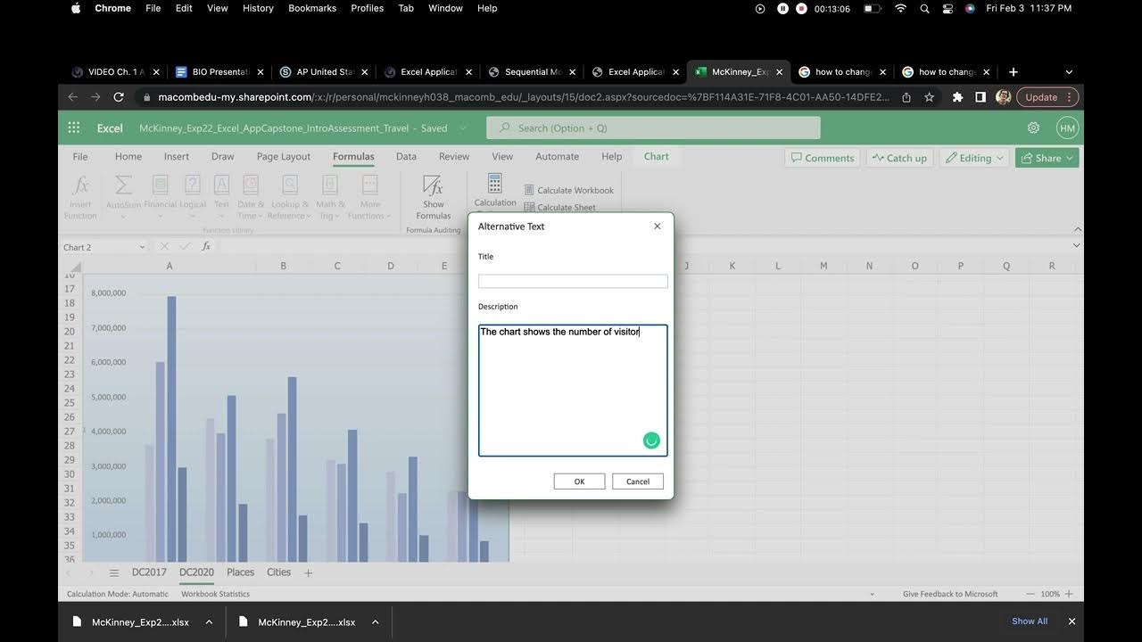 Excel application capstone assessment chs 1 4 pc and mac badging