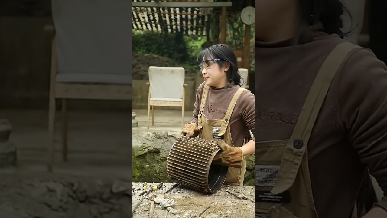 Repair old machines and make them even more powerful after repair! #diy#林果儿
