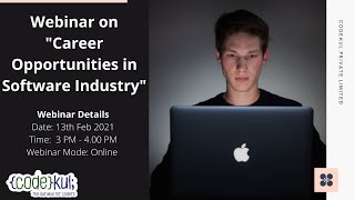 Webinar On Career Opportunity In Software Industry - Codekul