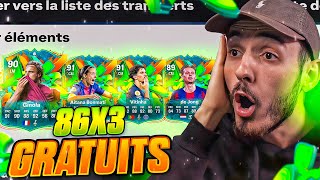 J'OUVRE PLEIN DE PACKS 86×3 GRATUITS &amp; SBC 85×2 ! – FC 26 Ultimate Team