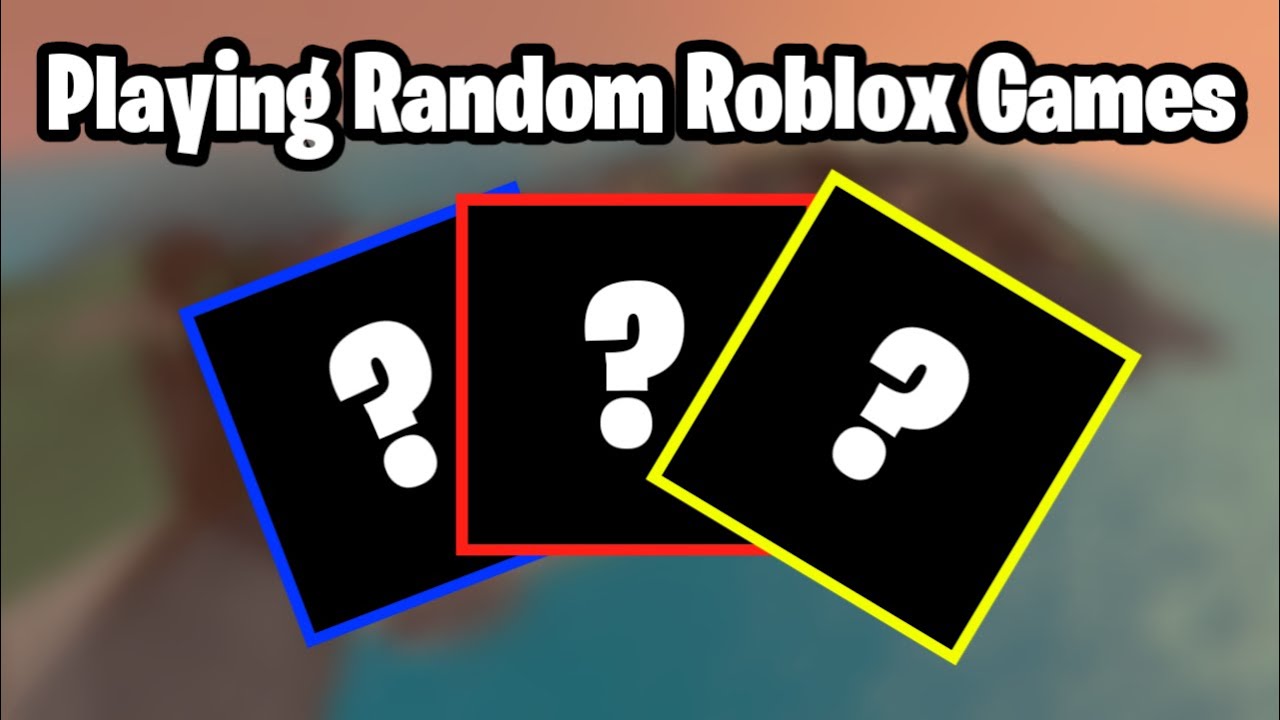 Playing Random Roblox Games with viewers!(Roblox) - YouTube
