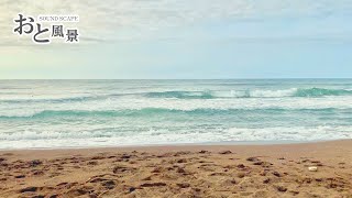 【おと風景】新潟県柿崎海水浴場 白波の音 1時間