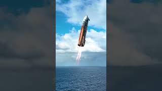 Starship’s Extreme Reentry and Perfect Splashdown 🚀🌊 #nasa #cosmos #iss