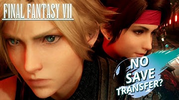 PS4 Saves will not transfer to PS5 & how will this effect Final Fantasy VII Remake moving forward?