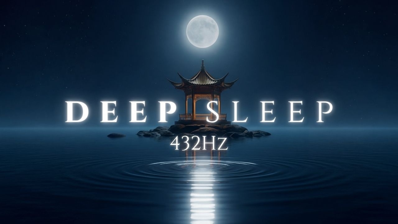 432Hz DEEP SLEEP Calm Music with Water Sounds | Relax, Spa & Meditation ...