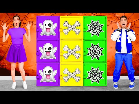 Halloween Mystery Box Challenge | Cool Creative Hacks by Fun Teen