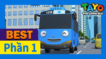 Tayo Phần1 tất cả các phần tổng hợp mùa l Tayo xe buýt bé nhỏ l Phim hoạt hình cho trẻ em
