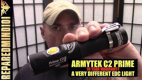 Armytek C2 Prime: A Very Different EDC Light (10 Yr Warranty) - Preparedmind101