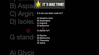 Amino acids one letter code quiz - 5 screenshot 5