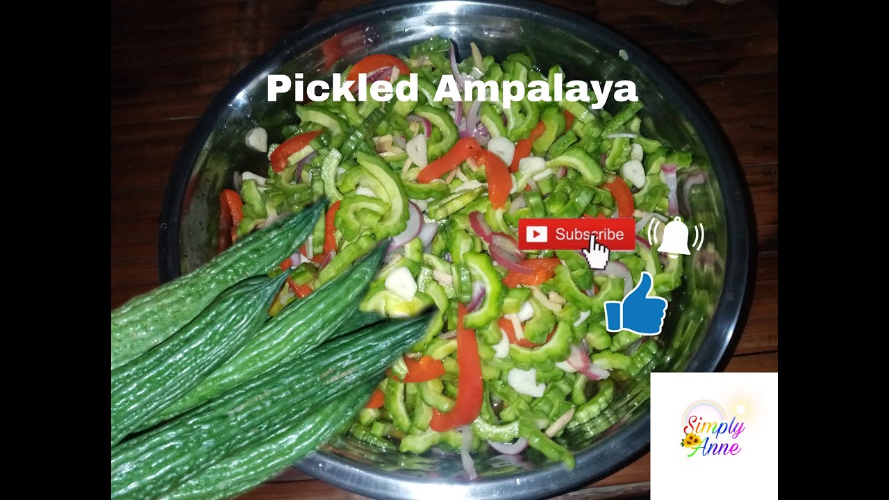 How to make Pickled Ampalaya(BitterMelon) YouTube