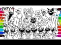 Poppy Playtime Chapter 4 Big Coloring Pages / How to Color Horror Art Compilation #AD1092