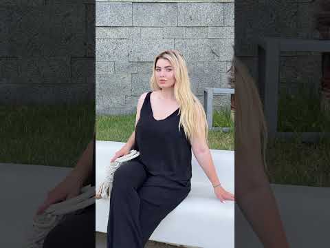 Жіночий костюм двійка кофта та штани палаццо, літній костюм великих розмірів 50-60 Батал., видео 1
