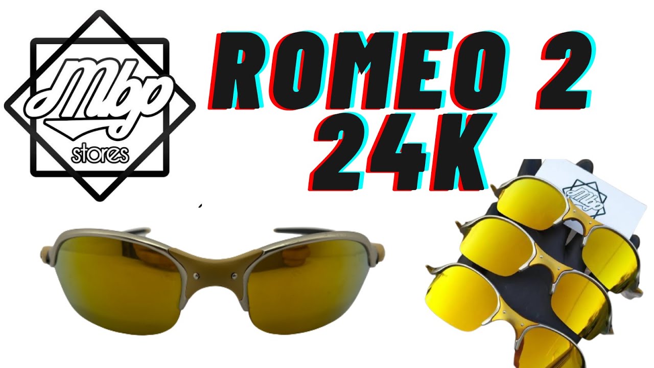 Juliet e Romeo 2 - Diferenças do Réplica e Original - Óculos Oakley  (KondZilla.com) 
