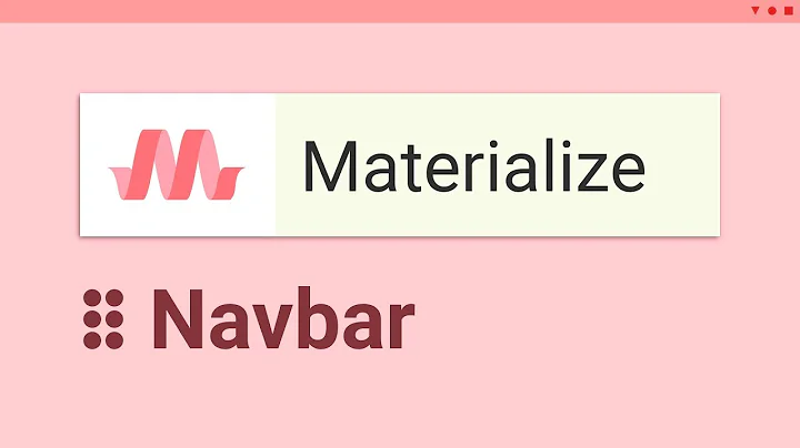 Navbar (Dropdown e Sidenav) - Materialize #05