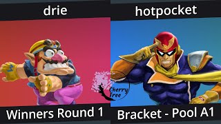 Cherry Tree Pools (Side Stream) - drie (Wario) vs hotpocket (Captain Falcon) - Winners Round 1