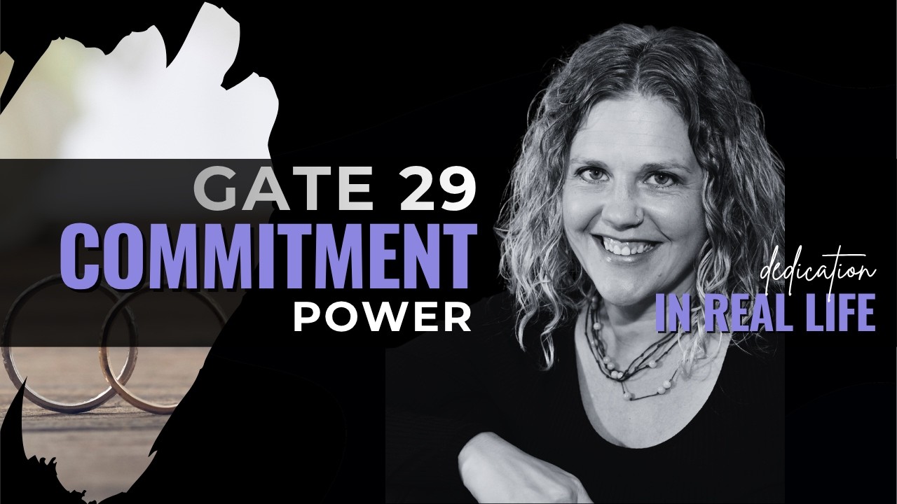 Stop Overcommitting Stop Overcommitting! Human Design Gate 29 Insights - YouTube