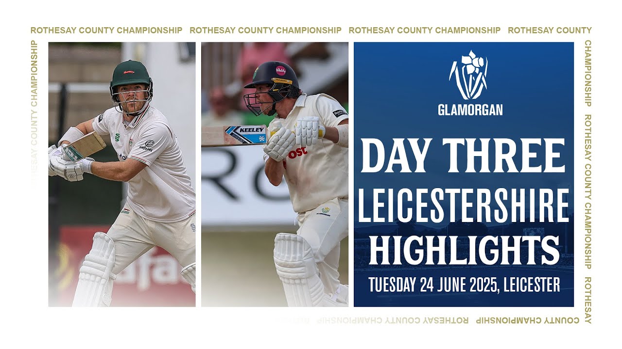 HIGHLIGHTS: Sam Northeast Leads Glamorgan Fightback with Solid Half-Century