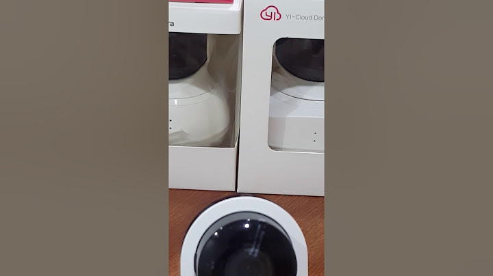 Hướng dẫn cài đặt camera yi outdoor 1080p