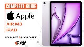 Apple iPad Air M3 User Manual | Features & Setup Guide