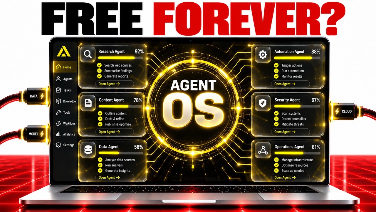 Here's How to Run the AI AGENT OS!🔥