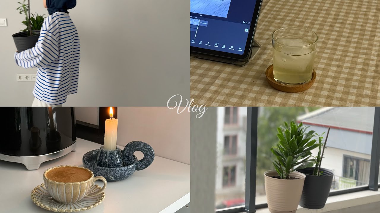 🌤️Назад к рутинам | Тихие домашние дни, растения, кофе