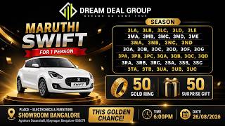 Season 3L,3M,3N,3O,3P,3Q,3R,3S,3T,3U August Month Dream Mega Fest Giveaway