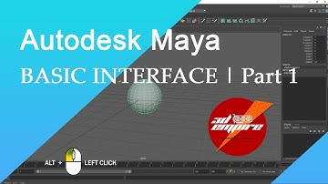 Autodesk Maya 2022 Basic Interface Part 1 | Maya tutorial