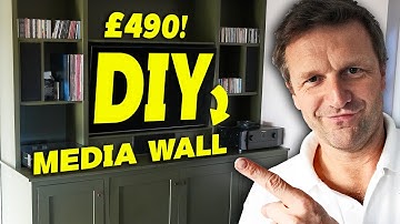 My DIY Guide to Building a Media Wall Unit