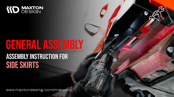 How to install SIDE SKIRTS ABS Gloss Black | #StreetPlus