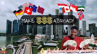 TOP 10 Countries Where Expats Make BANK! 💰💼 (High Salaries & No Tax?!)