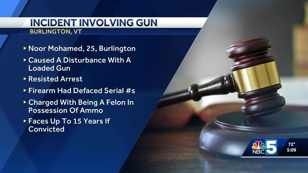 Burlington man charged after incident with loaded gun on Church Street ...