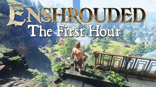 Enshrouded First Hour Gameplay! ▫ New Survival Building Action RPG ▫ Early Access First Look