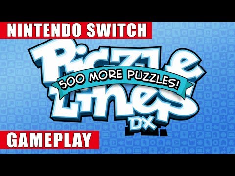 Piczle Lines DX 500 More Puzzles! Nintendo Switch Gameplay