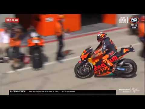 Johann Zarco and Franco Morbidelli Tragic Crash at Moto GP Austria