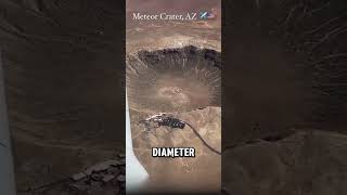 Meteor Crater in Arizona — A 50,000-Year-Old Impact 🌍☄️