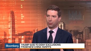 Trump Said to Deny Exclusions From New China Tariffs