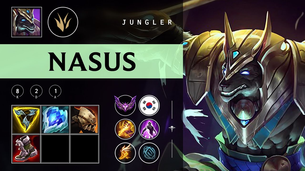 Nasus Jungle vs Viego - KR Master Patch 25.23
