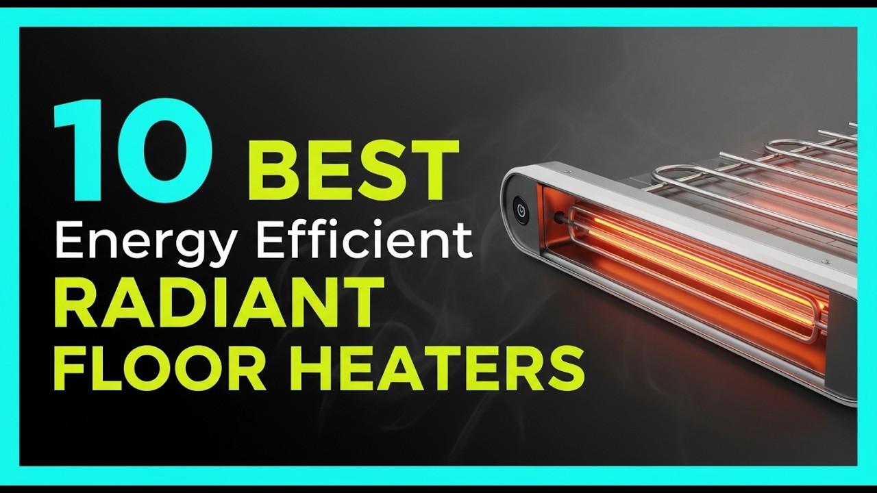 ✅ Топ-10: Лучшие энергоэффективные инфракрасные обогреватели для пола в 2026 году — Лучшие энерго...