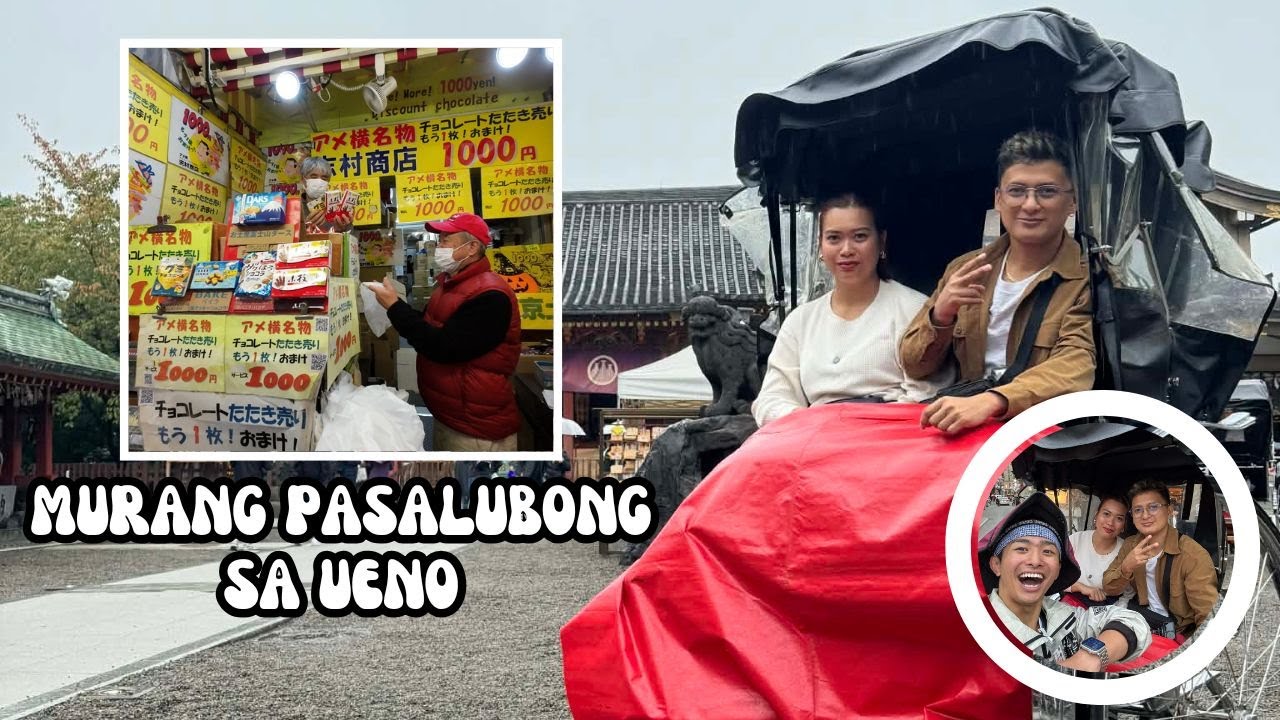 Japan Travel | Rickshaw sa Asakusa | Murang Pasalubong sa Ueno