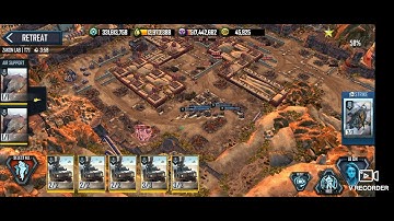 Scimitar attacking SMASH & GRAB ZAKON T7. 1 event (War Commander Rouge Assault)