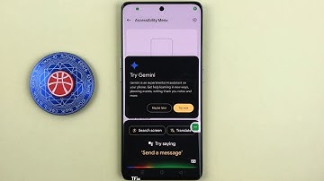 How to open Google Assistant using the Accessibility Menu on OPPO Reno8 T 5G Android 14
