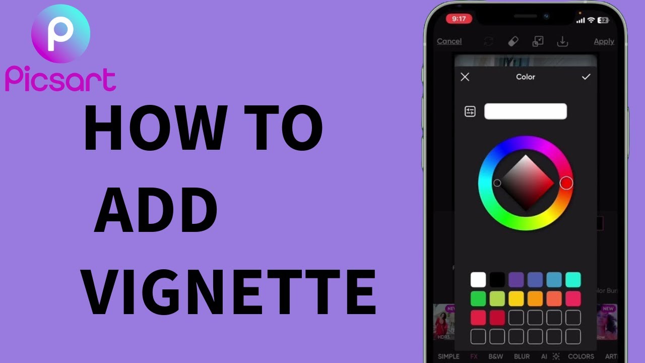 How to Add a Vignette in Picsart ? Apply Vignette Effect in 1 Minute