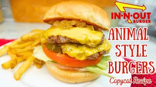 In-N-Out Animal Style Burgers | Copycat Recipe!